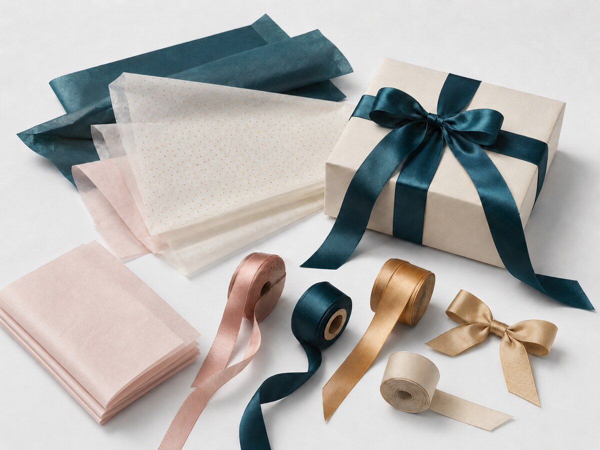 Custom Tissue Paper & Ribbons